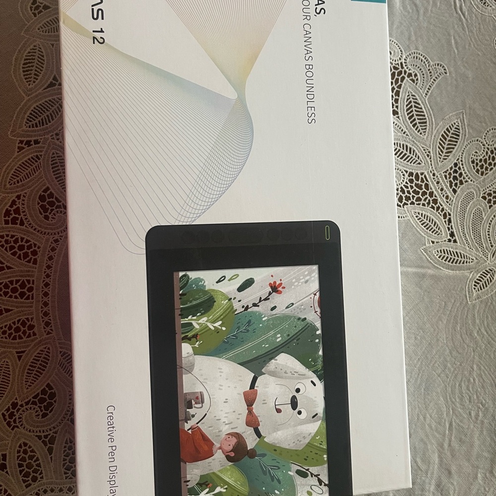 Artist 12 Black Pen Display Tablet brand new original packaging.